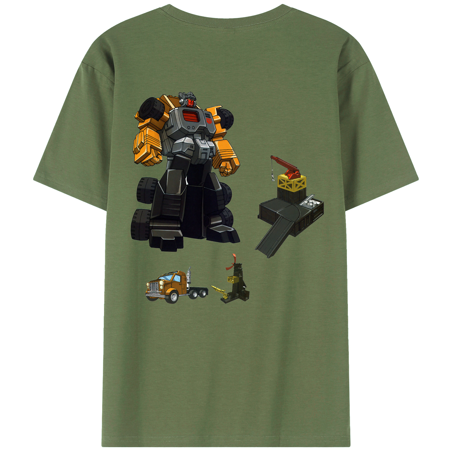 （画像用）  綿100％ メンズ半袖Tシャツ（バックプリント） 通気性
